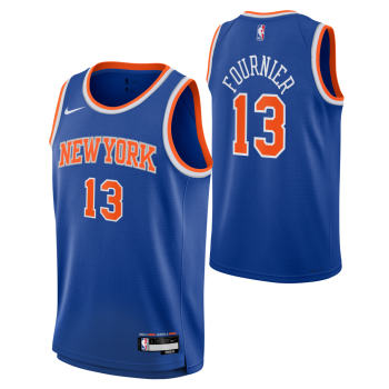 New York Knicks 13 Evan Fournier 2022-23 Statement Edition Black