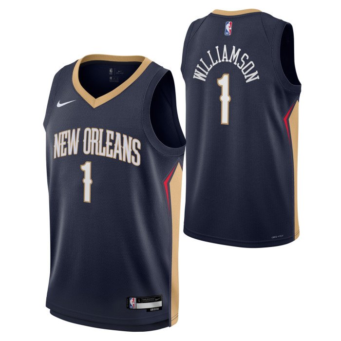 Maillot NBA Enfant Zion Williamson New Orleans Pelicans Nike Icon