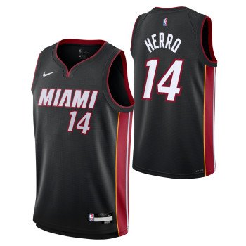 Maillot NBA Tyler Herro Miami Heat Nike HWC Enfant - Basket4Ballers