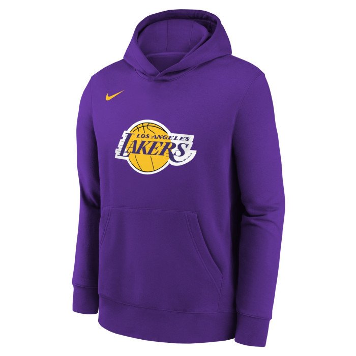 Sweat à Capuche NBA Enfant Los Angeles Lakers Nike Club Logo
