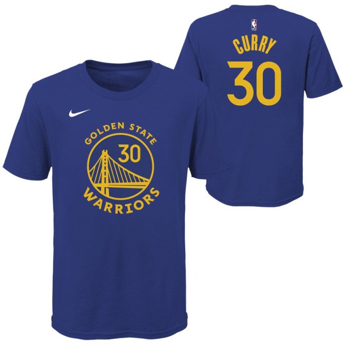 T-Shirt NBA Petit Enfant Name&Number Golden State Warriors Stephen Curry image n°3