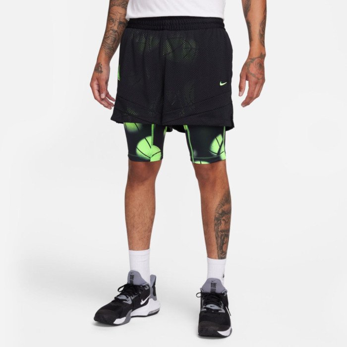 Short Ja Nike Basketball black/lime blast image n°1