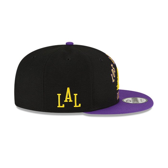 Casquette NBA New Era Los Angeles Lakers City Edition 9fifty image n°4