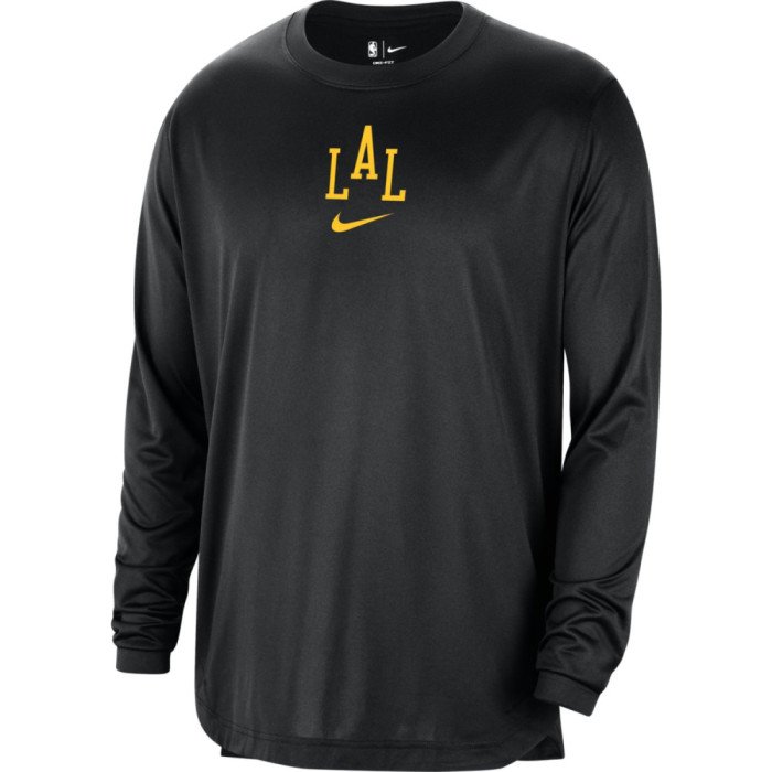 T-Shirt NBA manches longues Los Angeles Lakers Nike City Edition