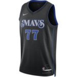Color Black of the product Maillot NBA Luka Doncic Dallas Mavericks Nike City...