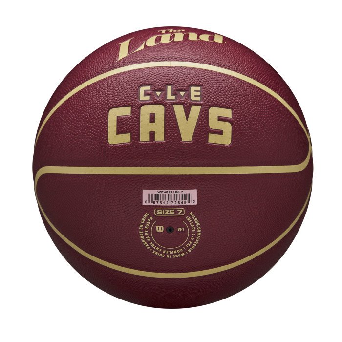 Ballon Wilson Cleveland Cavaliers NBA City Edition image n°6