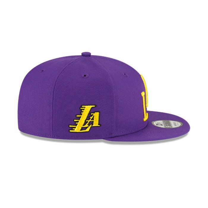 Casquette NBA New Era Los Angeles Lakers Alternate City Edition 9fifty image n°5