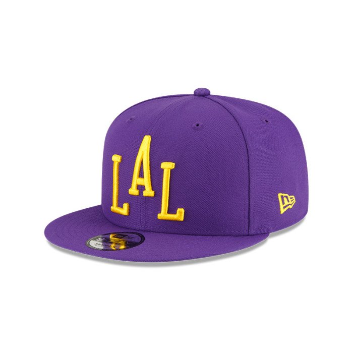 Casquette NBA New Era Los Angeles Lakers Alternate City Edition 9fifty image n°2