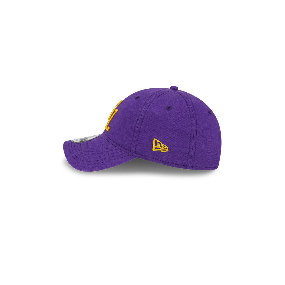 thumbnail image 2 of New Era Los Angeles Lakers 9Twenty Core Classic Twill Adjustable Hat – Purple 2 of 6