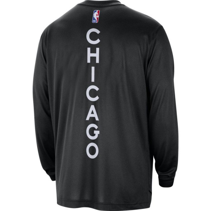 T-Shirt manches longues NBA Chicago Bulls Nike City Edition image n°3