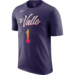 Color Violet du produit T-shirt NBA Devin Booker Phoenix Suns Nike City...