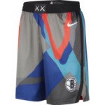 Color Black of the product Short NBA Brooklyn Nets Nike City Edition