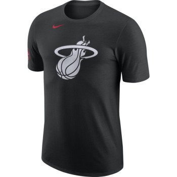 T-shirt NBA Miami Heat Nike City Edition black | Nike