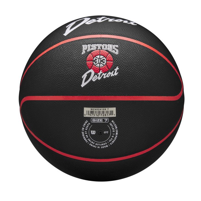 Ballon Wilson Detroit Pistons NBA City Edition image n°7
