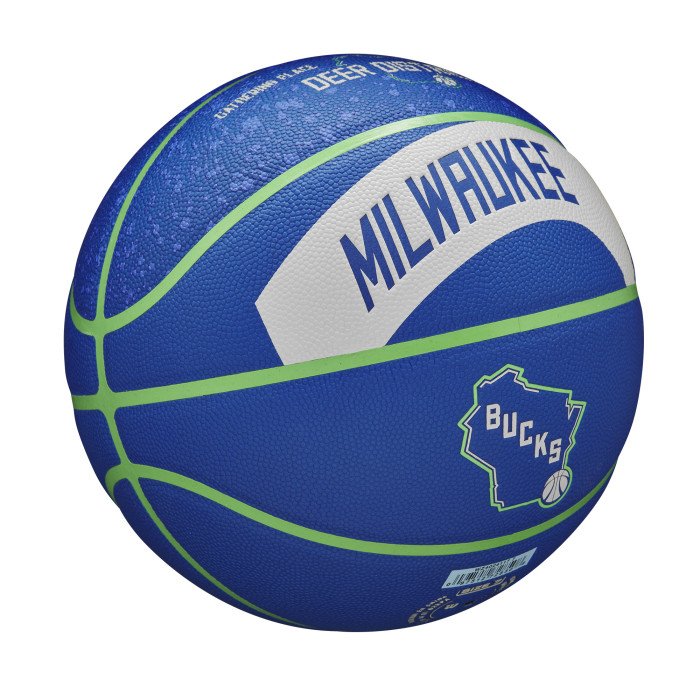 Ballon Wilson Milwaukee Bucks NBA City Edition image n°3