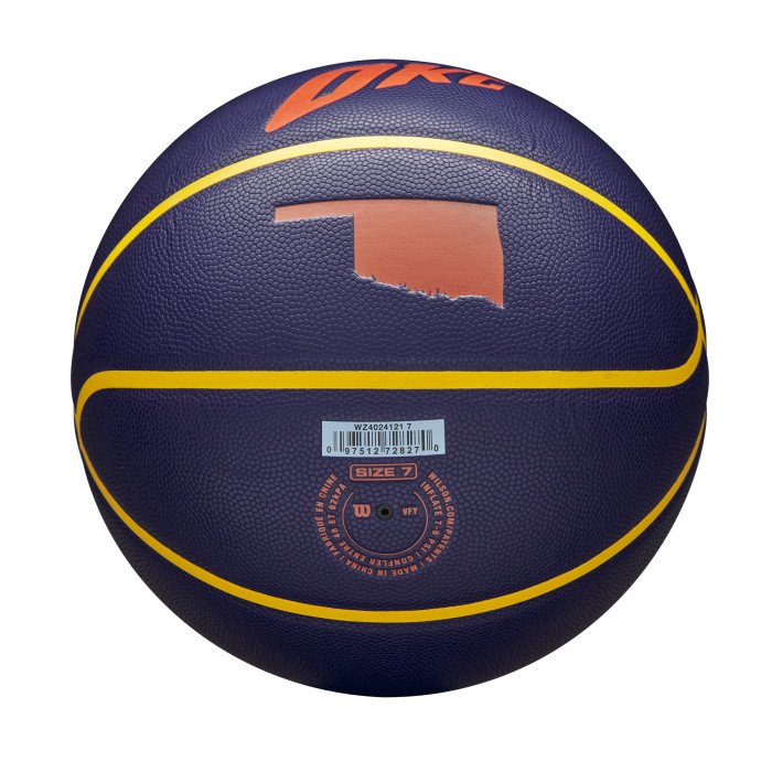 Ballon Wilson Oklahoma City Thunder NBA City Edition image n°7