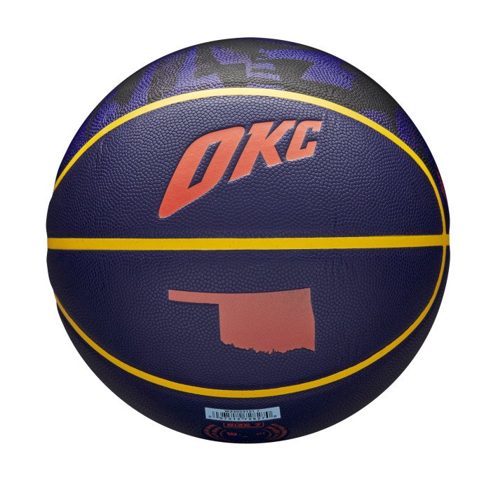 Ballon Wilson Oklahoma City Thunder NBA City Edition image n°1