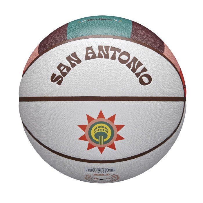 Ballon Wilson San Antonio Spurs NBA City Edition image n°1