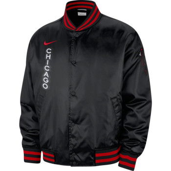 Veste satin NBA Showtime Chicago Bulls Nike City Edition | Nike