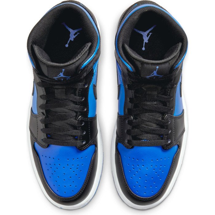 Air Jordan 1 Mid Black Royal Blue image n°4