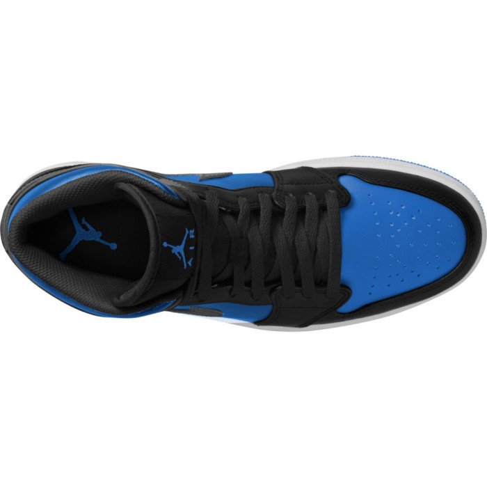 Air Jordan 1 Mid Black Royal Blue image n°9