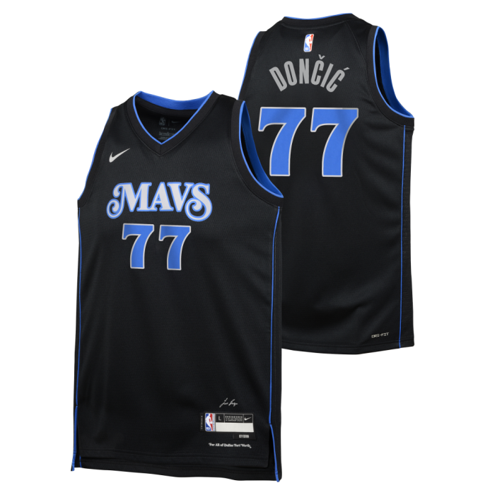 Maillot NBA Enfant Luka Doncic Dallas Mavericks Nike City Edition