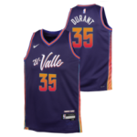 Color Blanc du produit Maillot NBA Enfant Kevin Durant Phoenix Suns Nike...