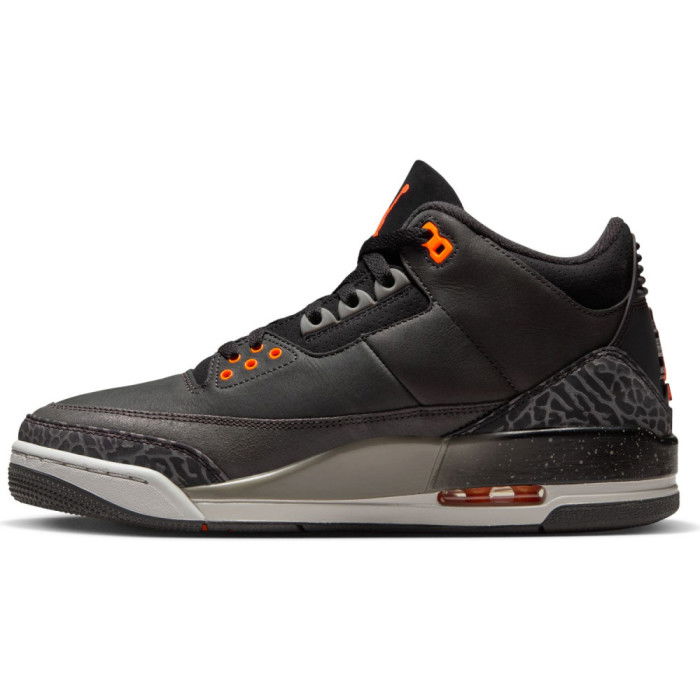 Air Jordan 3 Retro night stadium/total orange-black image n°7