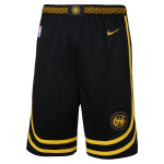 Color Blue of the product Short NBA Enfant Golden State Warriors Nike City...