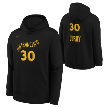 Sweat à Capuche NBA Enfant Stephen Curry Golden State Warriors Nike City Edition | Nike