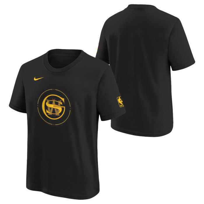 T-Shirt NBA Enfant Golden State Warriors Nike City Edition image n°3