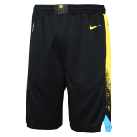 Color Beige / Brown of the product Short NBA Enfant Indiana Pacers Nike City Edition