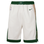 Color White of the product Short NBA Enfant Boston Celtics Nike City Edition