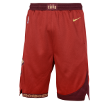 Color Blue of the product Short NBA Enfant Cleveland Cavaliers Nike City Edition
