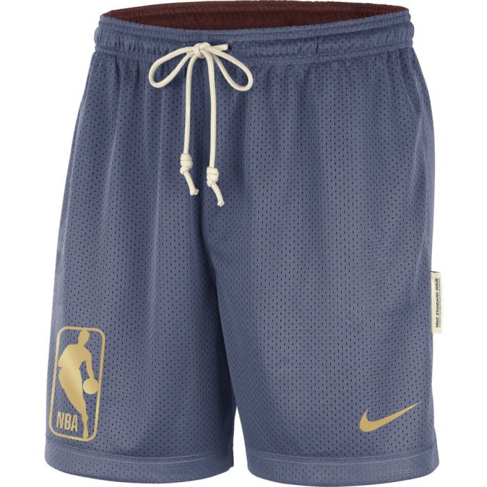 Short Reversible NBA Team 31 Nike Standard Issue diffused blue/dark pony/pale ivory image n°2