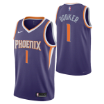 Color Violet du produit Maillot NBA Enfant Devin Booker Phoenix Suns Nike...