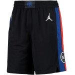 Color Black of the product Short NBA Detroit Pistons Jordan Statement Edition