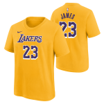 Color White of the product T-Shirt NBA Petit Enfant Los Angeles Lakers Lebron...