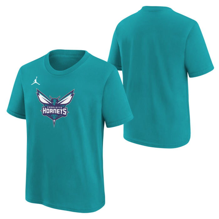 T-Shirt NBA Enfant Charlotte Hornets Nike Logo Tee image n°3