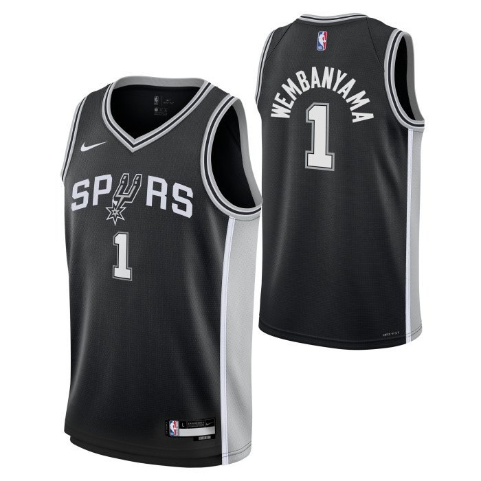 NBA Jersey Victor Wembanyama San Antonio Spurs Nike Icon Edition Kids