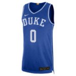Color Bleu du produit Maillot NCAA Jayson Tatum Duke University Nike...