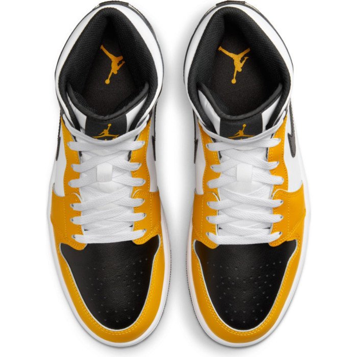 Air Jordan 1 Mid Yellow Ochre/Black image n°4