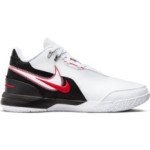 Color White of the product Nike Lebron Nxxt Gen Ampd white/black-university red