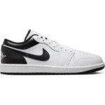 Color White of the product Air Jordan 1 Low white/black-white