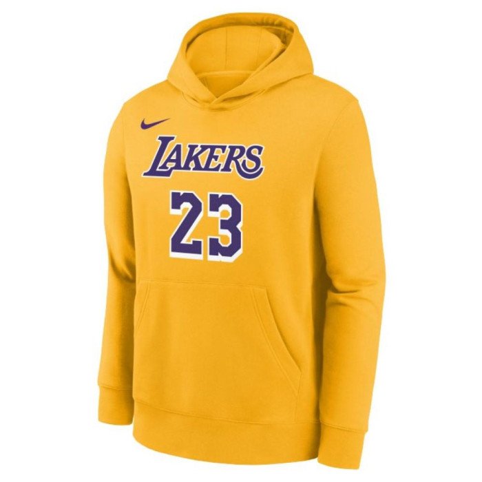 Sweat NBA Enfant Lebron James Los Angeles Lakers Nike Icon Edition N&N image n°3