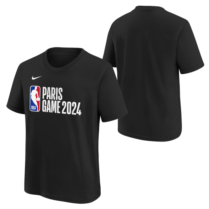 T-shirt enfant NBA Paris Game 2024 image n°3