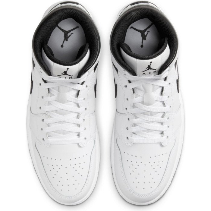 Air Jordan 1 Mid White/Black image n°4