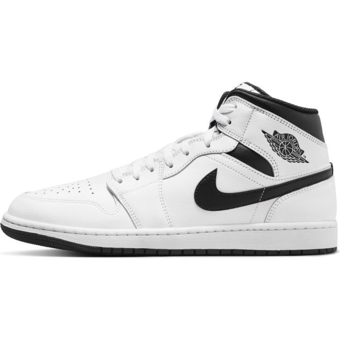 Air Jordan 1 Mid White/Black image n°6