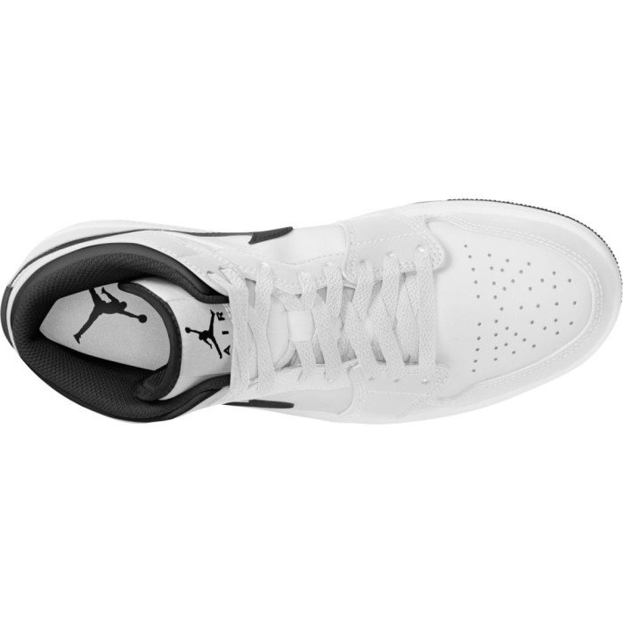 Air Jordan 1 Mid White/Black image n°9