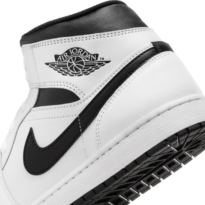 Air Jordan 1 Mid White/Black image n°11